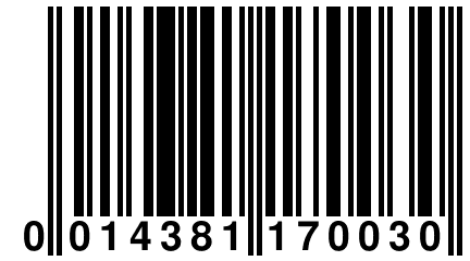 0 014381 170030