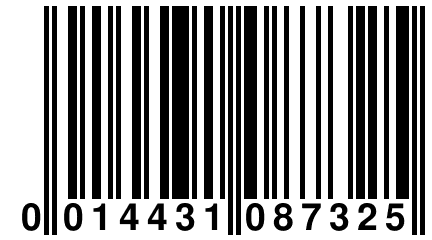 0 014431 087325