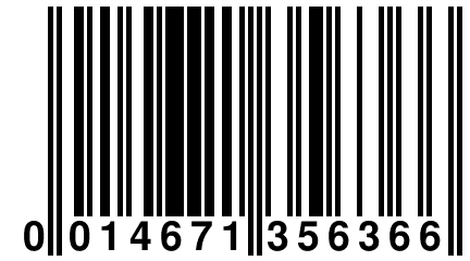 0 014671 356366