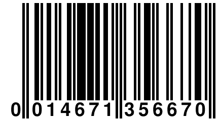 0 014671 356670