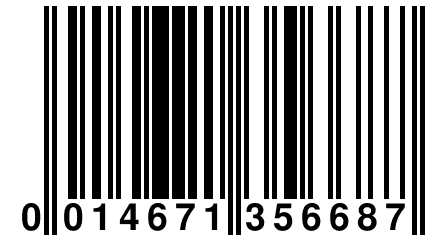 0 014671 356687