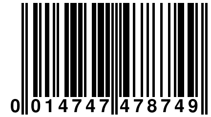 0 014747 478749