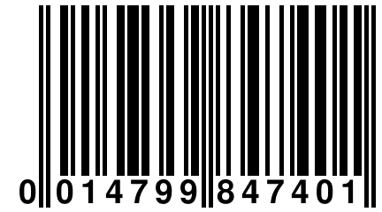 0 014799 847401