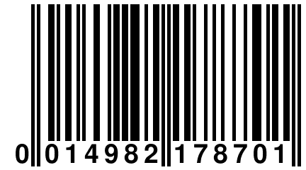 0 014982 178701