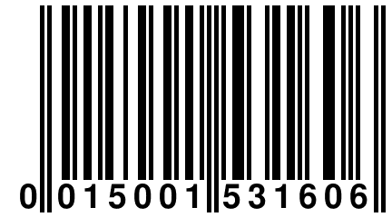 0 015001 531606