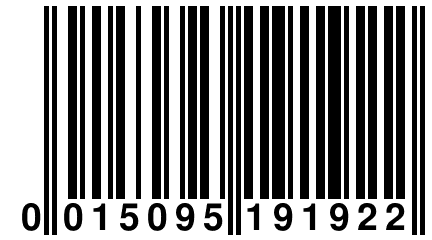 0 015095 191922