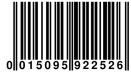 0 015095 922526