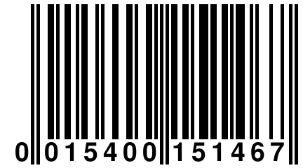 0 015400 151467