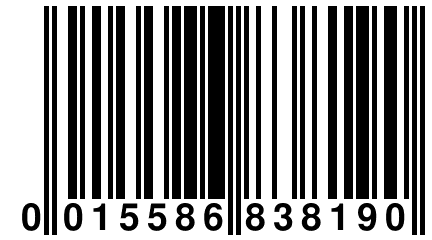 0 015586 838190