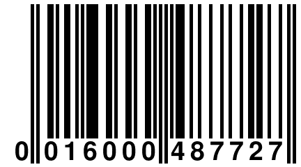 0 016000 487727