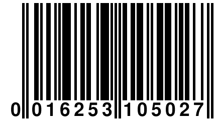 0 016253 105027