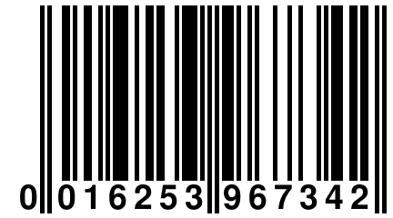 0 016253 967342