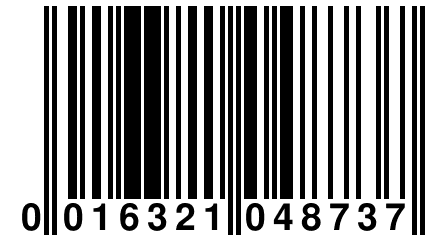 0 016321 048737