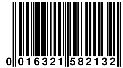 0 016321 582132