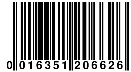 0 016351 206626