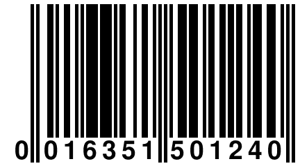 0 016351 501240