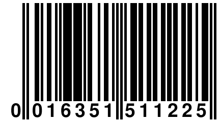 0 016351 511225