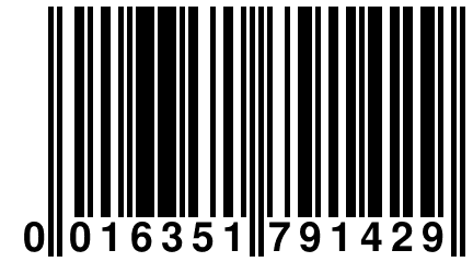 0 016351 791429