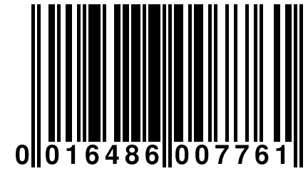 0 016486 007761