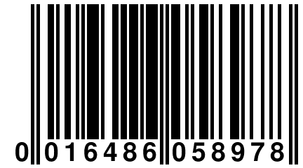 0 016486 058978