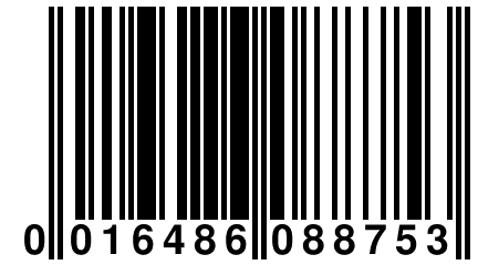 0 016486 088753