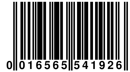 0 016565 541926