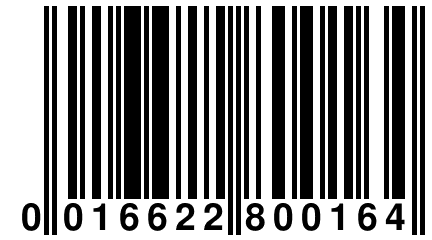 0 016622 800164