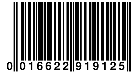 0 016622 919125