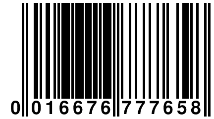 0 016676 777658