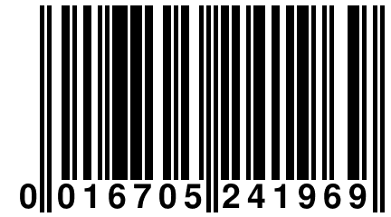 0 016705 241969