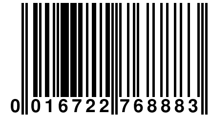 0 016722 768883