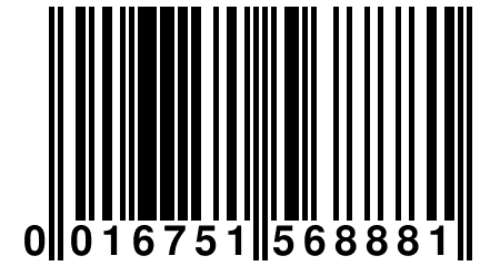 0 016751 568881