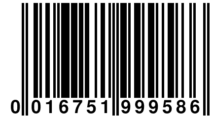 0 016751 999586