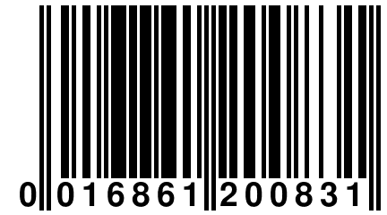 0 016861 200831