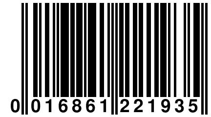 0 016861 221935