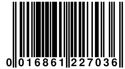 0 016861 227036