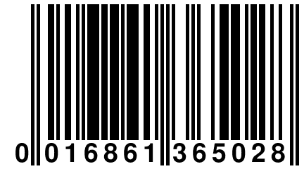 0 016861 365028