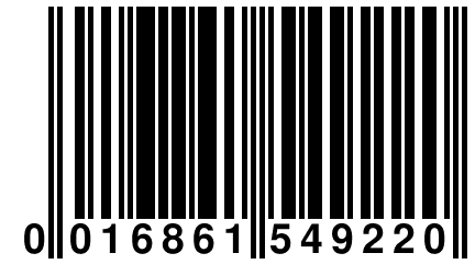 0 016861 549220