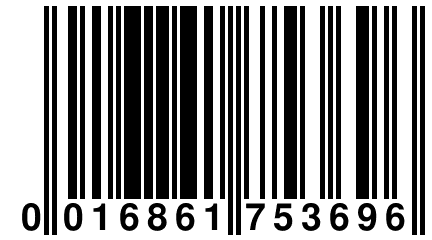 0 016861 753696