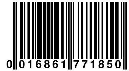 0 016861 771850