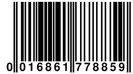 0 016861 778859