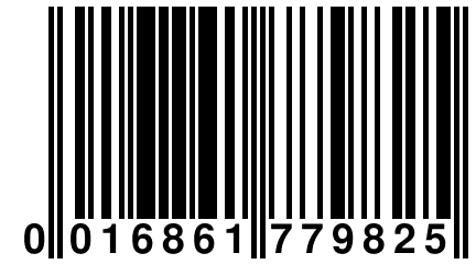 0 016861 779825