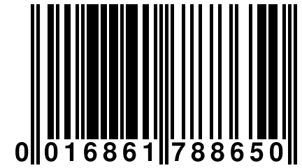 0 016861 788650