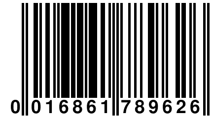 0 016861 789626