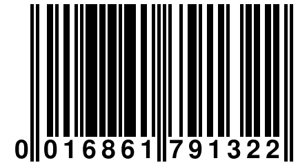 0 016861 791322