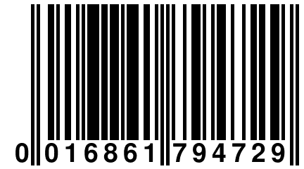 0 016861 794729