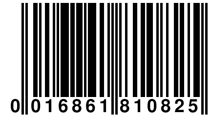 0 016861 810825