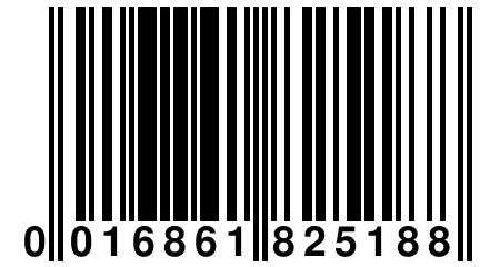 0 016861 825188