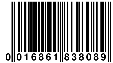 0 016861 838089