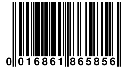 0 016861 865856